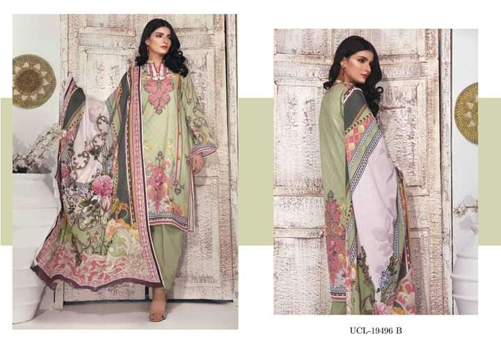 Firdous Urbane Digital Lawn Prints 19496B