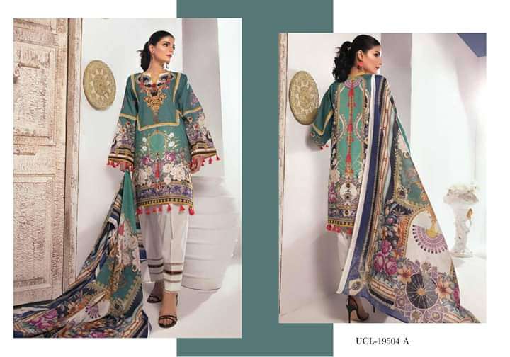 Firdous Urbane Digital Lawn Prints 19504A