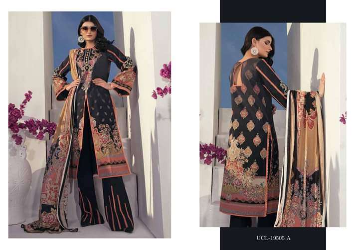 Firdous Urbane Digital Lawn Prints 19505A