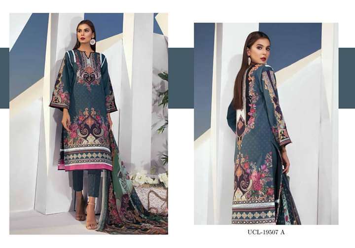 Firdous Urbane Digital Lawn Prints 19507A