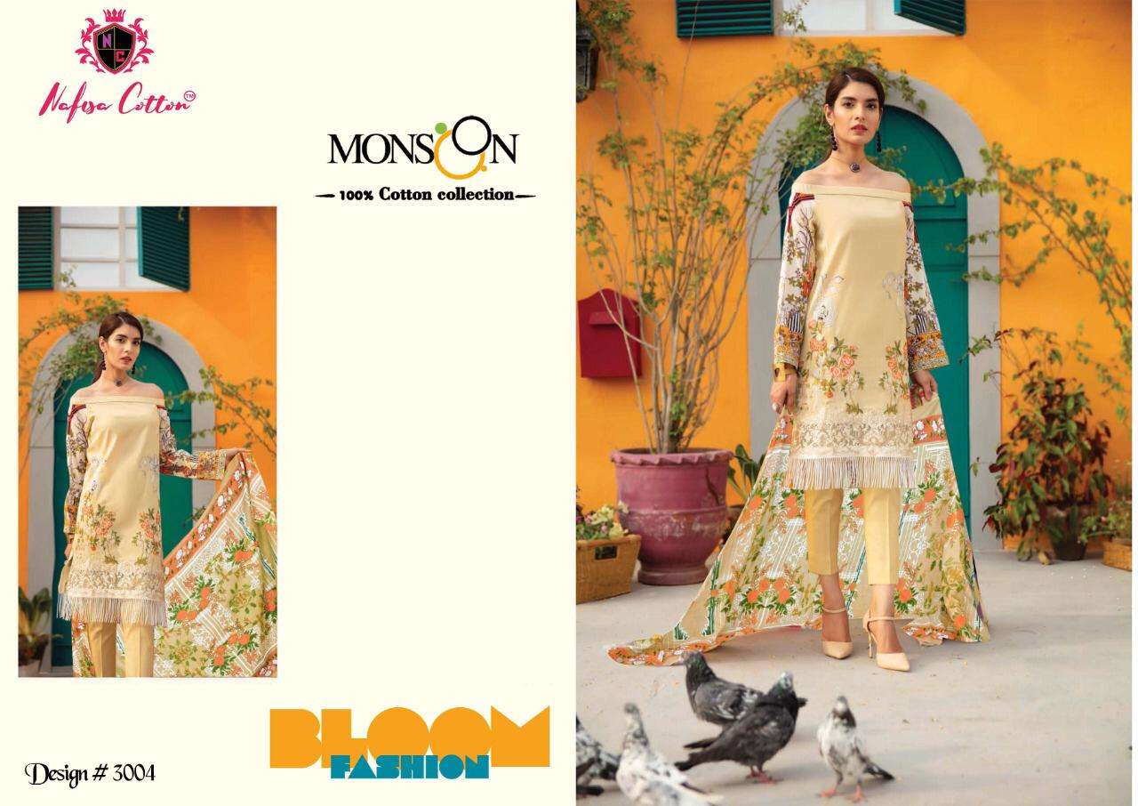 Nafisa Cotton Monsoon Vol-3 3004