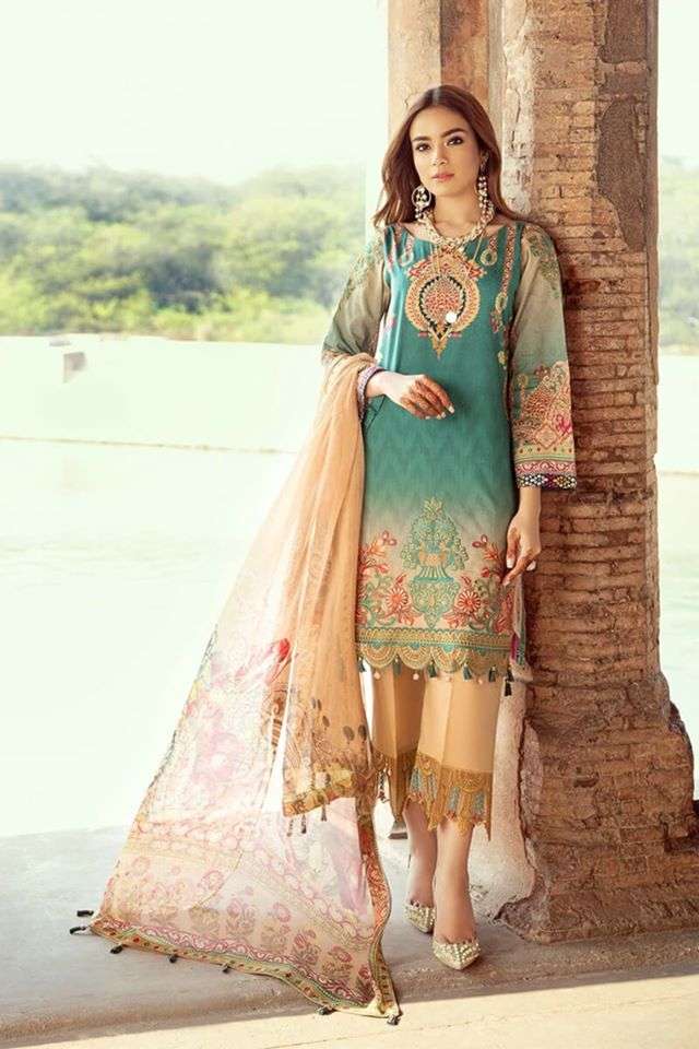 RAMSHA CHEVRON LUXURY LAWN VOL 02 - 204