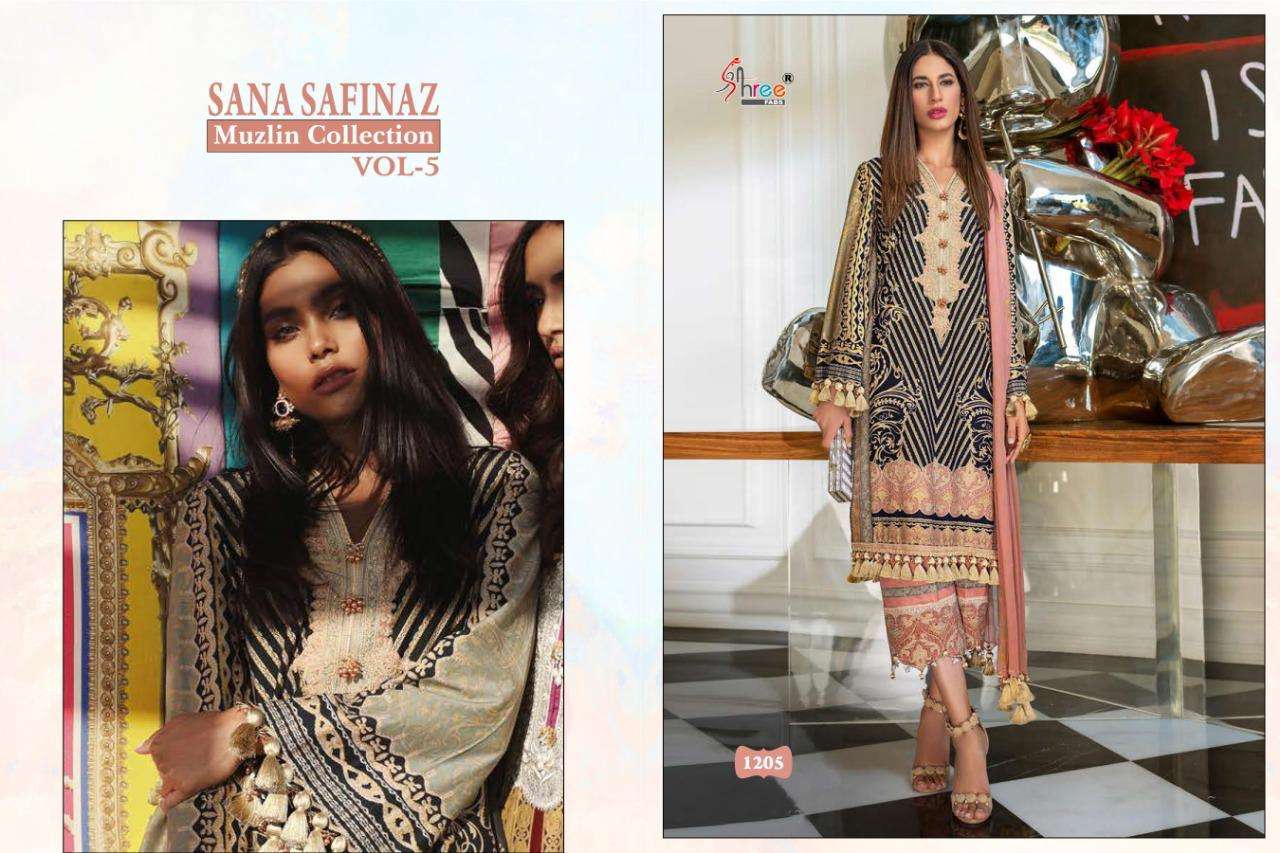  Sana safinaz muzlin collection vol 5 1205B