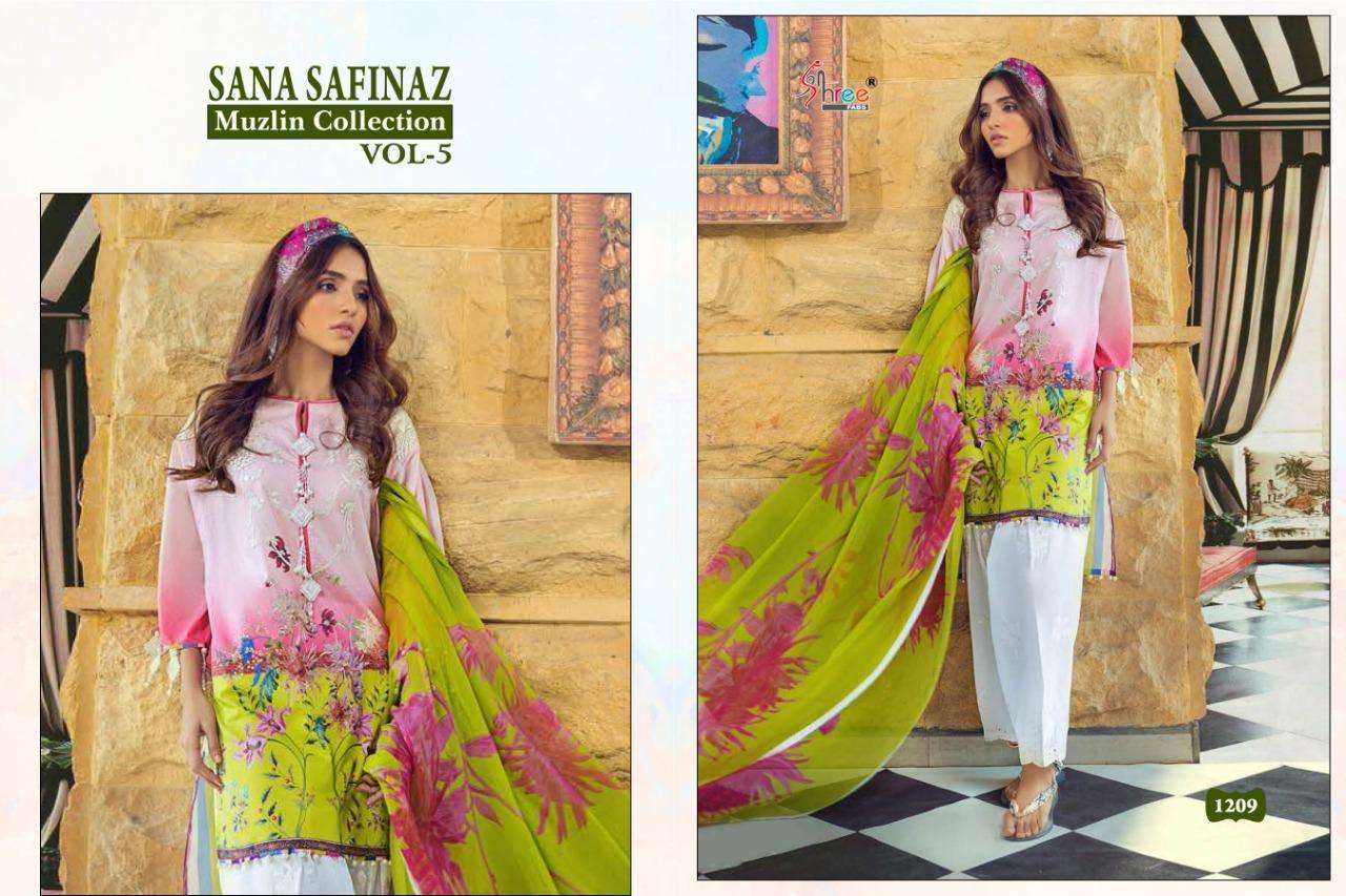  Sana safinaz muzlin collection vol 5 1209A