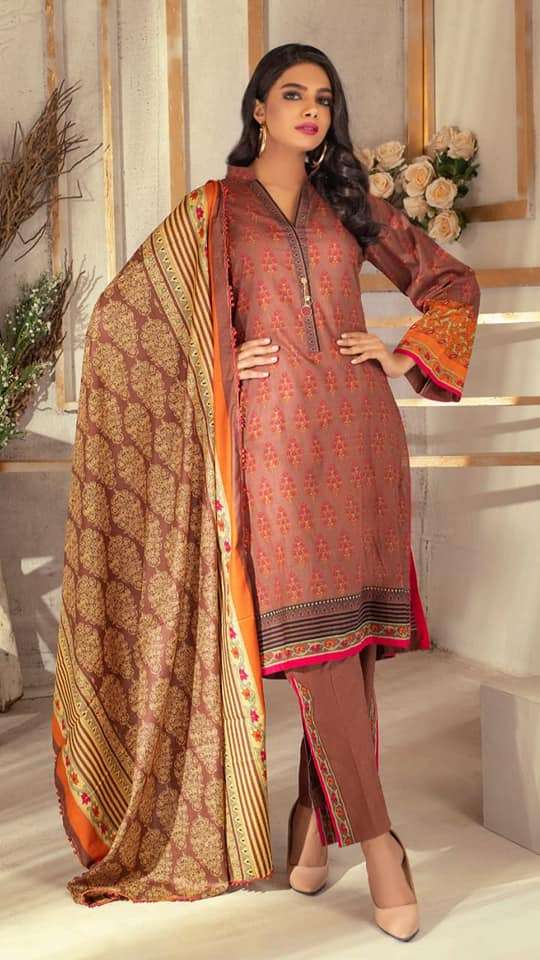 buy pakistani suit ZS Rangreza Printed Lawn Collection 2020
