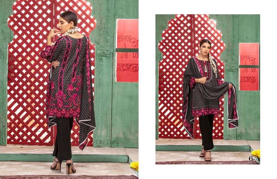 ZS Sahil Printed Lawn Collection 2020 Vol 01 06A