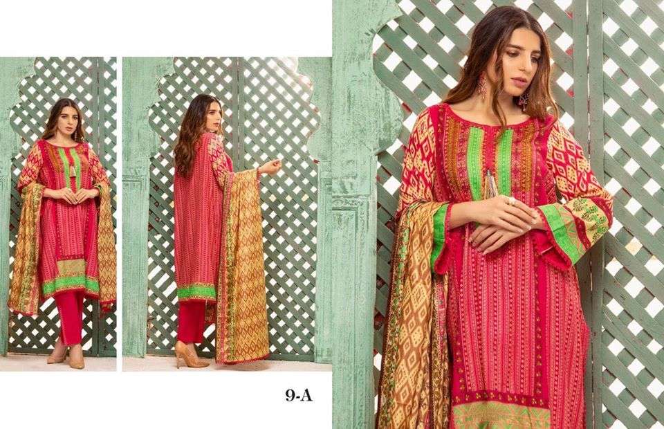 ZS Sahil Printed Lawn Collection 2020 Vol 01 09A