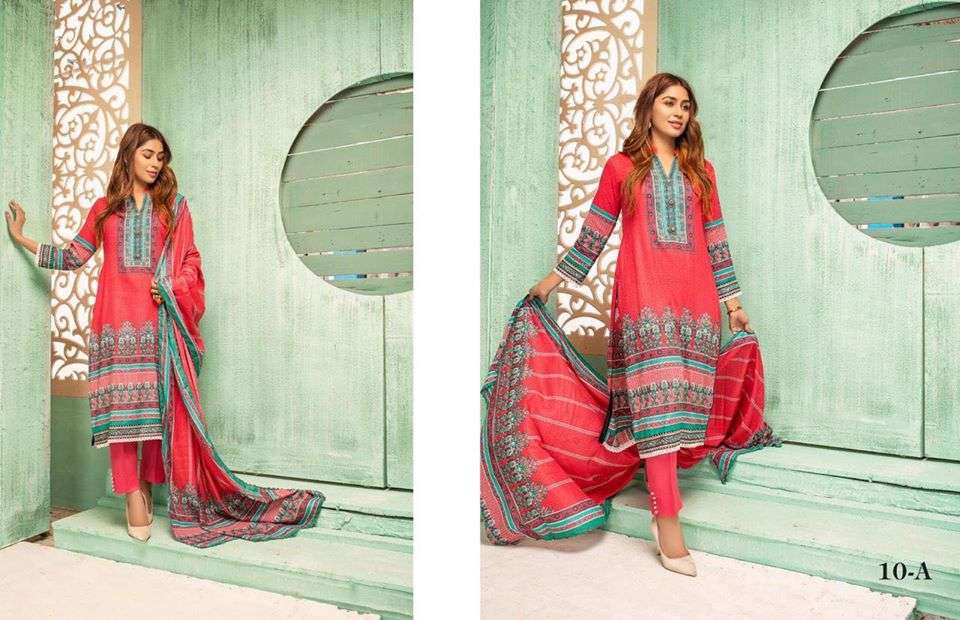 ZS Sahil Printed Lawn Collection 2020 Vol 01 10A