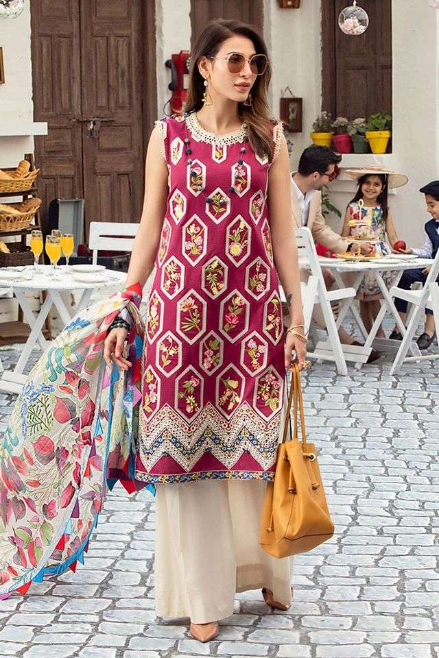 Mushq Embroidered Lawn Unstitched 3 Piece Suit MQ20S 02 - Spring / Summer Collection