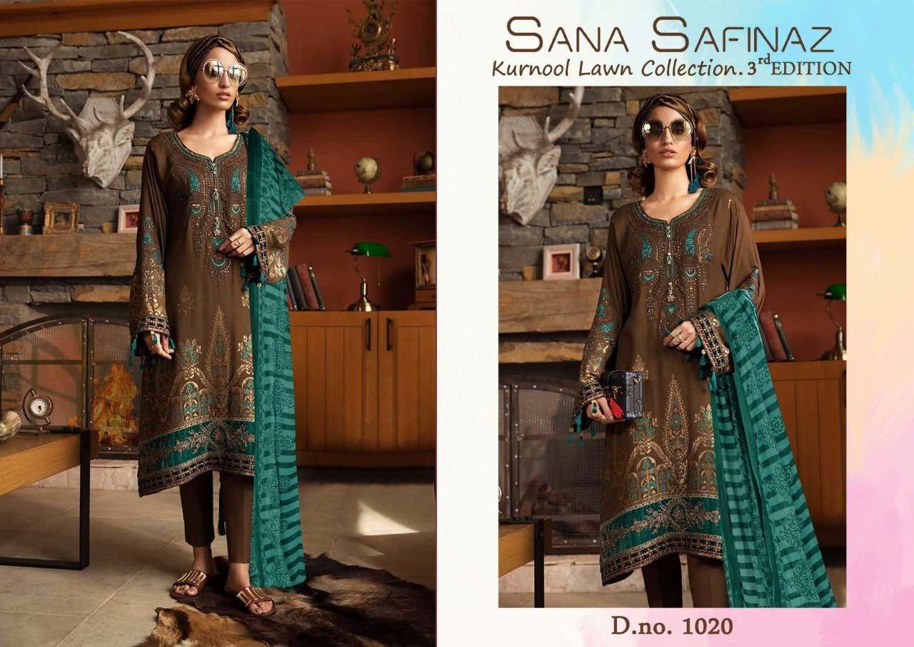 SANA SAFINAZ KURNOOL LAWN COLLECTION 3RD EDITION - 1020