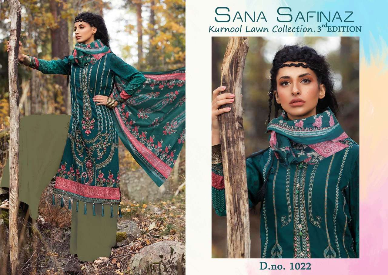 SANA SAFINAZ KURNOOL LAWN COLLECTION 3RD EDITION - 1022