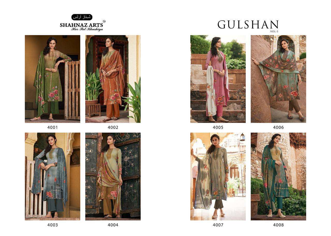 GULSHAN VOL 5 by Shahnaz Arts - 4001-4008