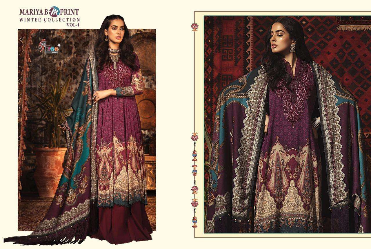 MARIA B M PRINT WINTER COLLECTION  VOL-01 - 1432