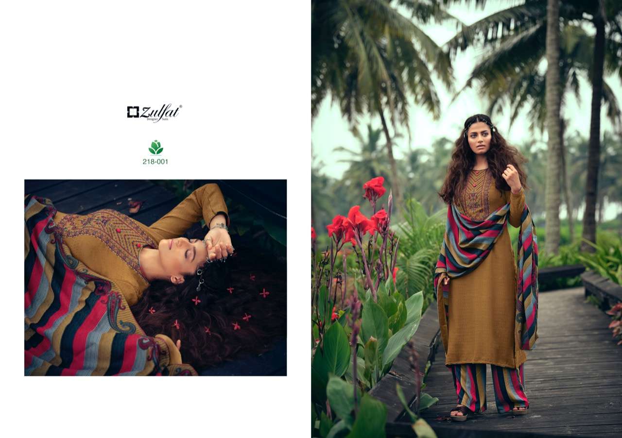 Zulfat Designer Suit Sohini Patiala Vol 3 - 01
