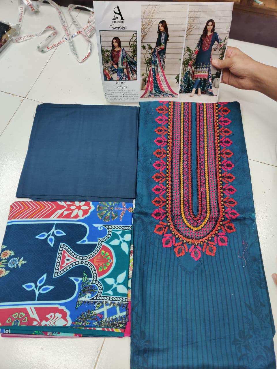 ALEYNA DIGITAL LINEN - 9554A