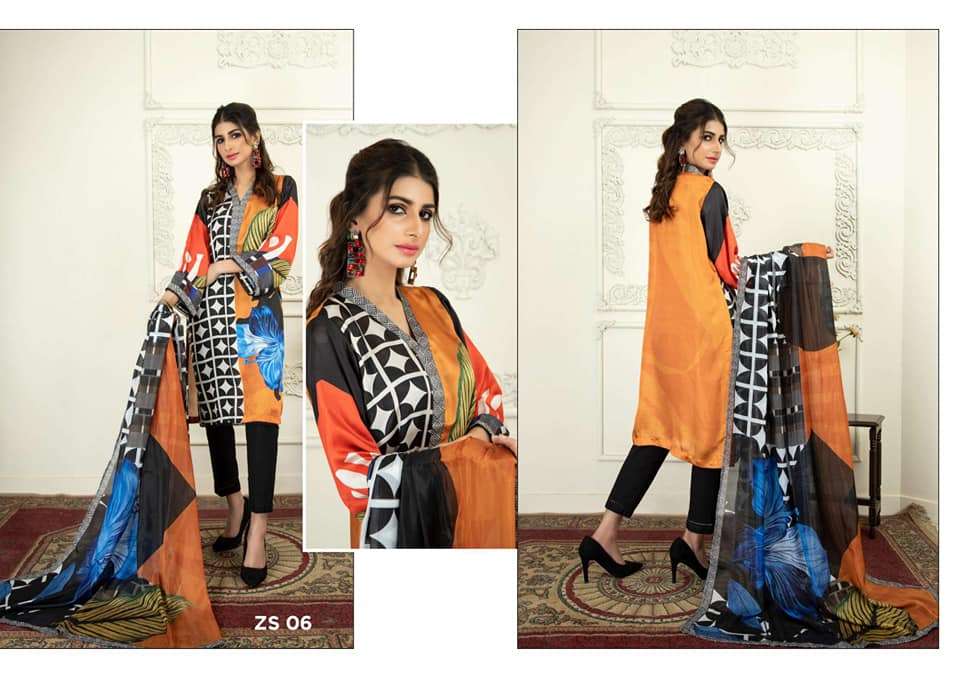 Ravishing Charmuse Silk Digital Printed Collection VOl 3 - 06