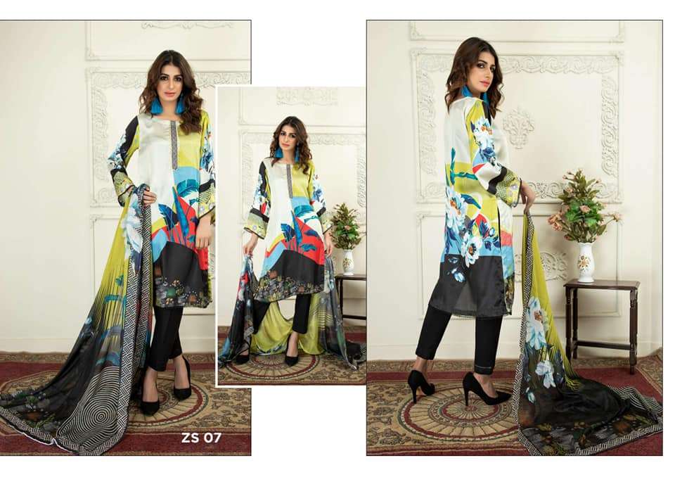 Ravishing Charmuse Silk Digital Printed Collection VOl 3 - 07