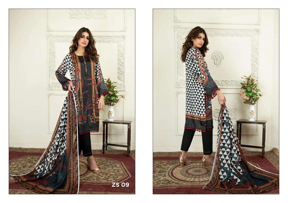 Ravishing Charmuse Silk Digital Printed Collection VOl 3 - 09