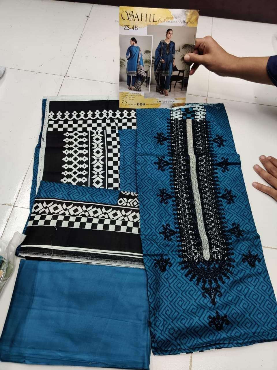 SAHIL Lawn Limited Edition 2021- ZS4B