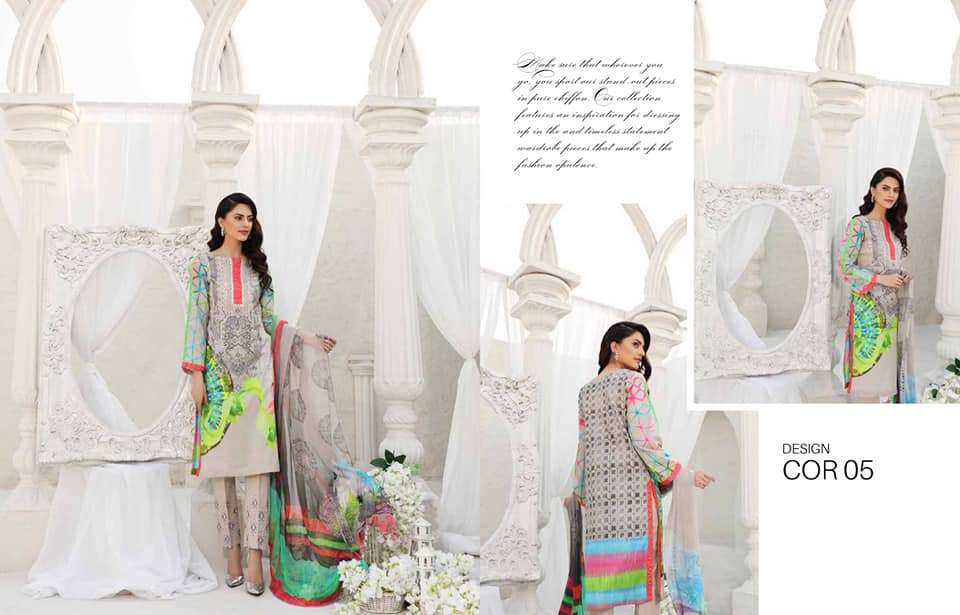 Orange Lawn Series Charizma by Riaz -COR 05