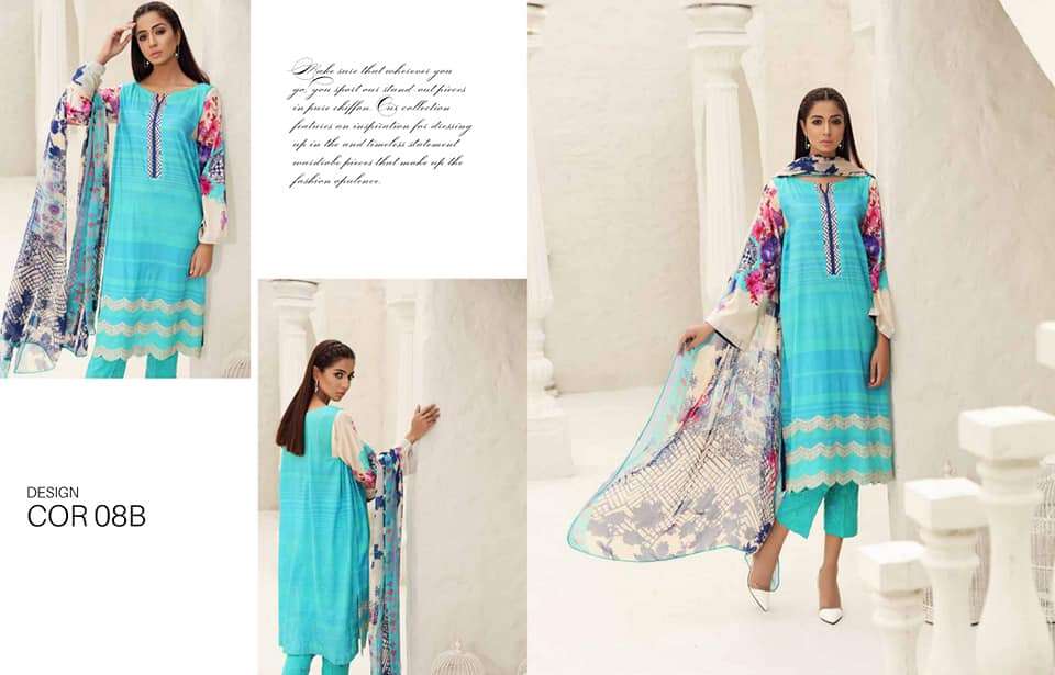 Orange Lawn Series Charizma by Riaz -COR 08B