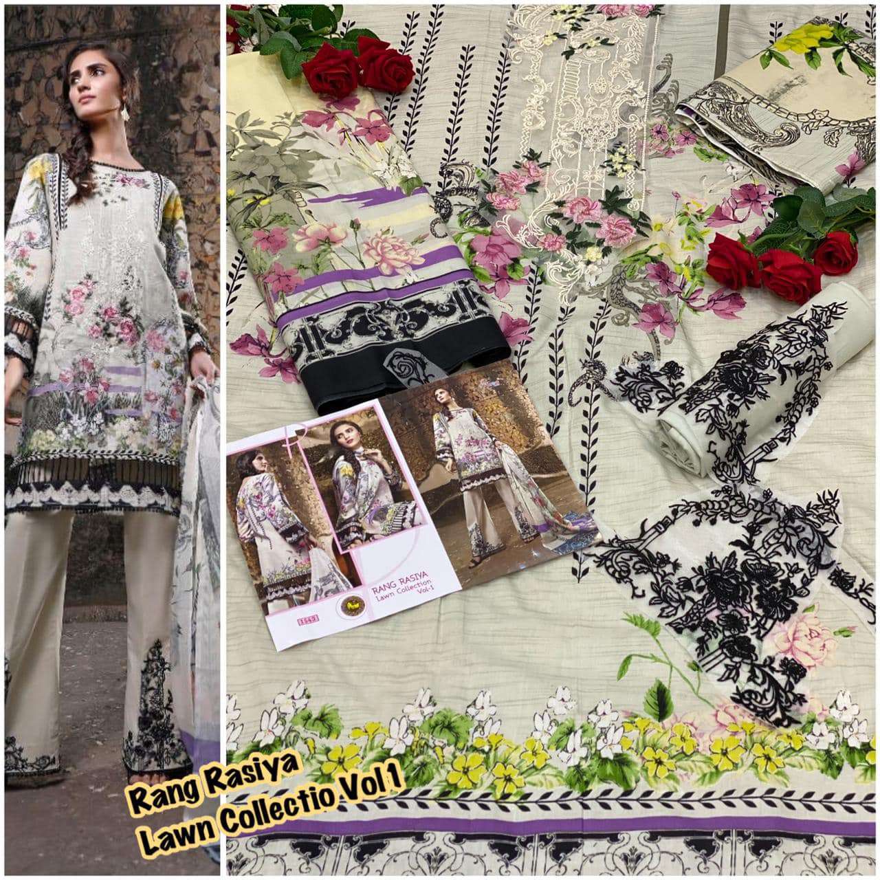  RANGRASIYA LAWN COLLECTION-01- 1543