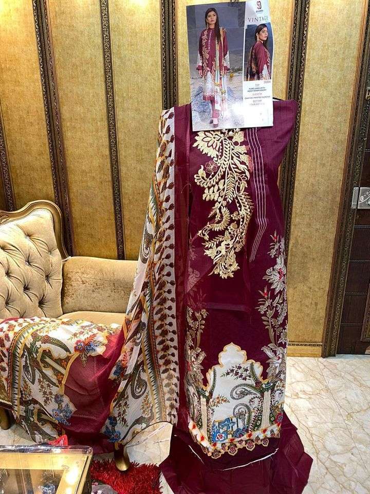  Vintage-3 nx by Shraddha Designer - 3004A