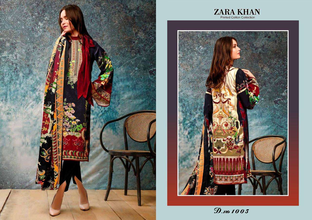 ZARA KHAN KARACHI COTTON - 1005