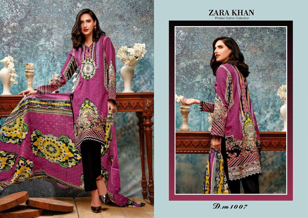 ZARA KHAN KARACHI COTTON - 1007
