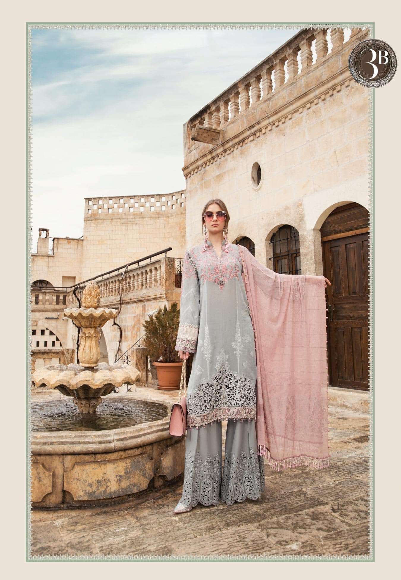  maria b lawn 2021 - 3B