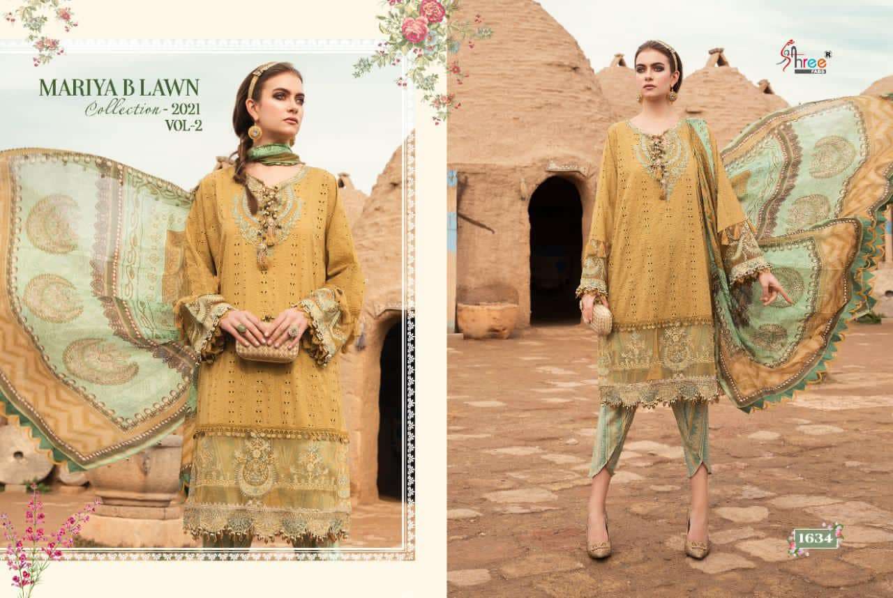 MARIA B LAWN COLLECTION 2021  VOL-02 - 1634