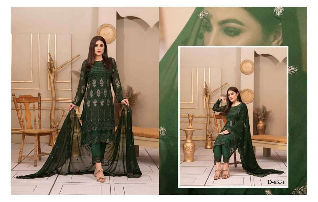 Tawakkal Glory & Grandeur Fancy Chiffon Collection 2021-9551