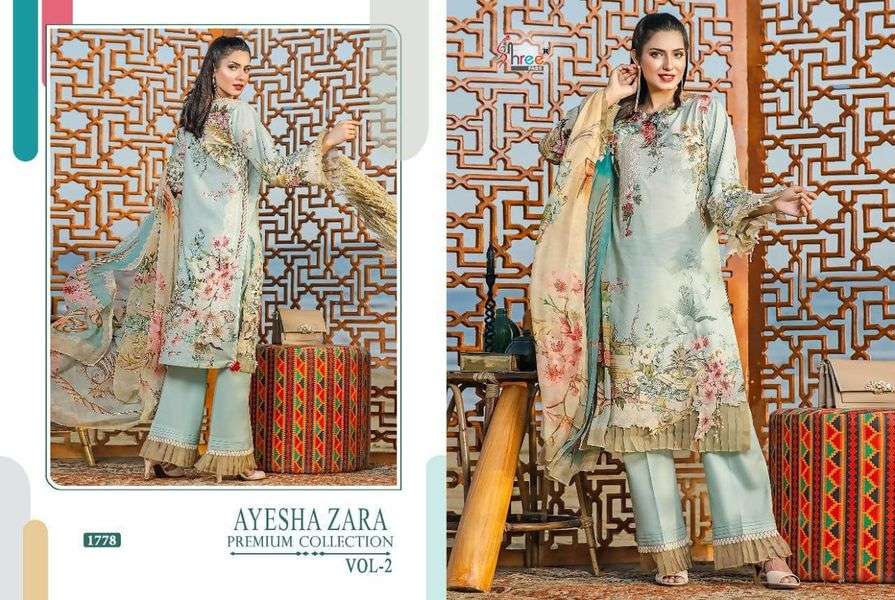  AYESHA ZARA PREMIUM COLLECTION VOL-2  - 1778