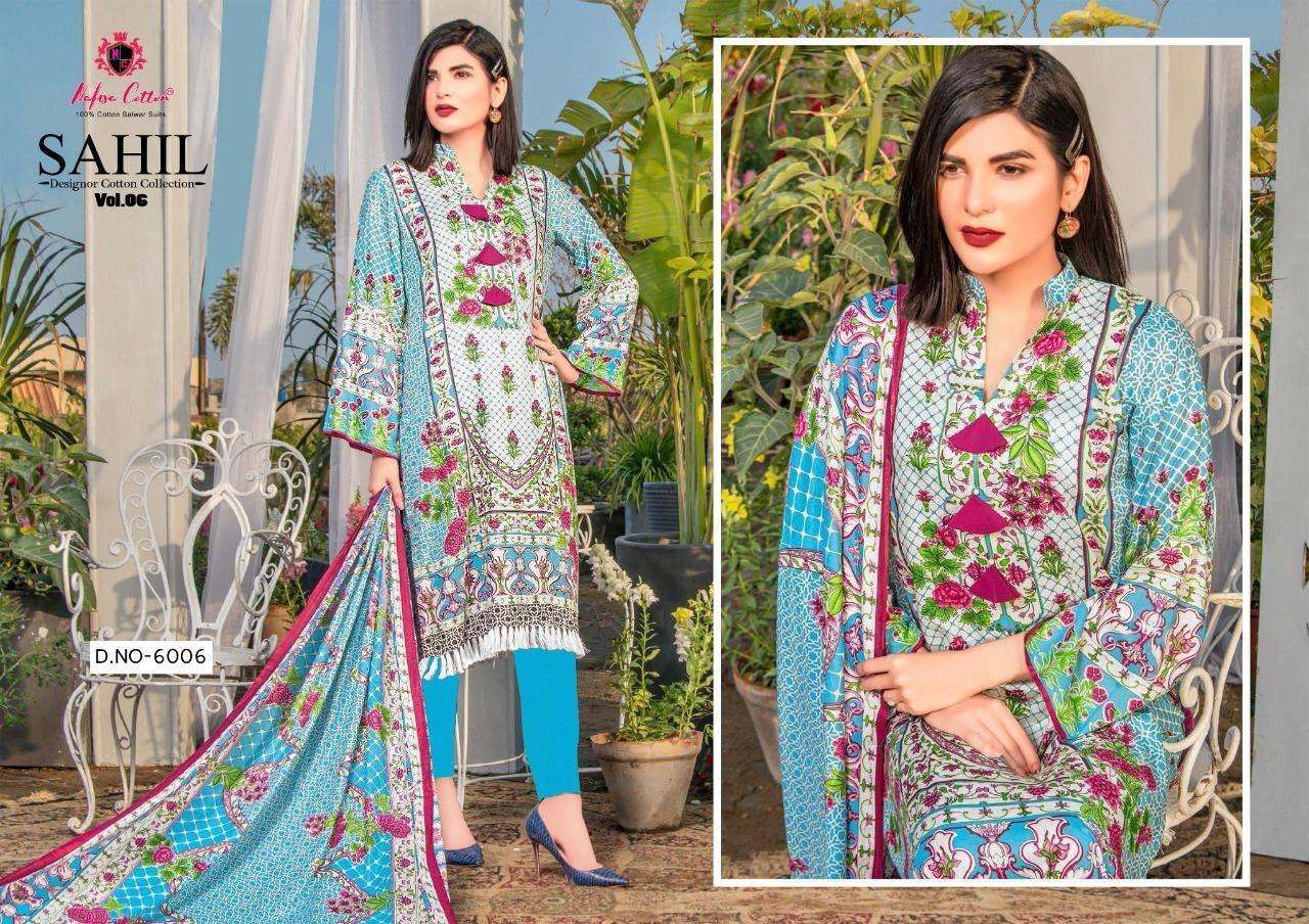 Sahil Vol-6 By Nafisa Cotton - 6006