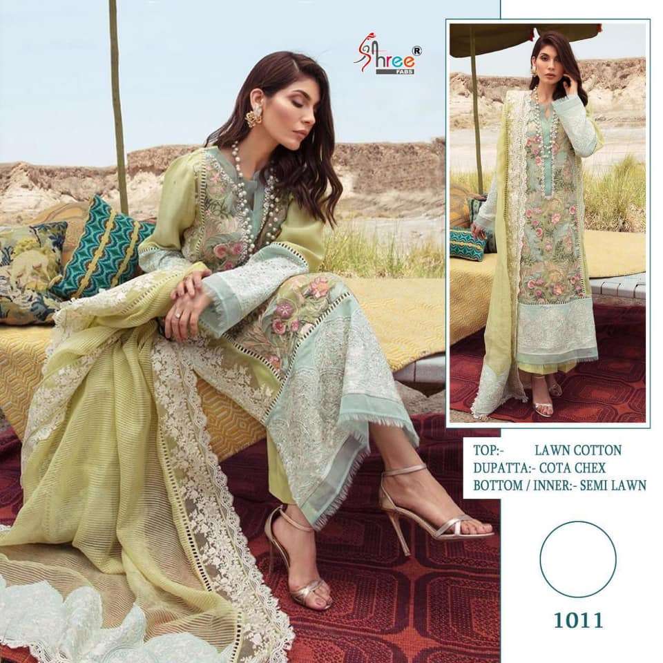 CRIMSON PREMIUM LAWN COLLECTION  - 1011