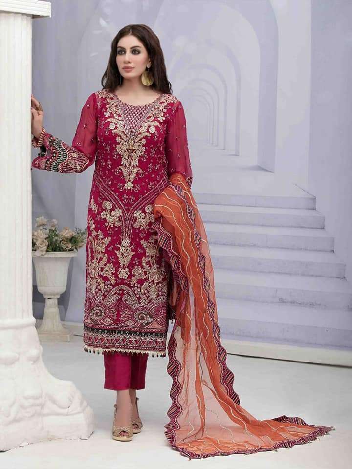 Tawakkal Cypria D-9735 Embroiderd Velvet Collection - Buy Online SHAHZADI  LAWN