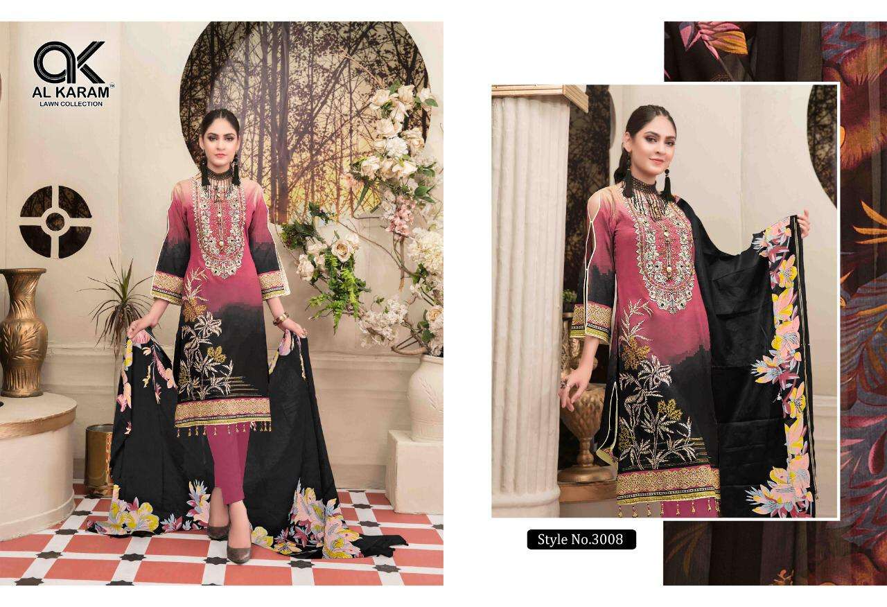 Al-KARAM LAWN COLLECTION - KARACHI COTTON  - 04