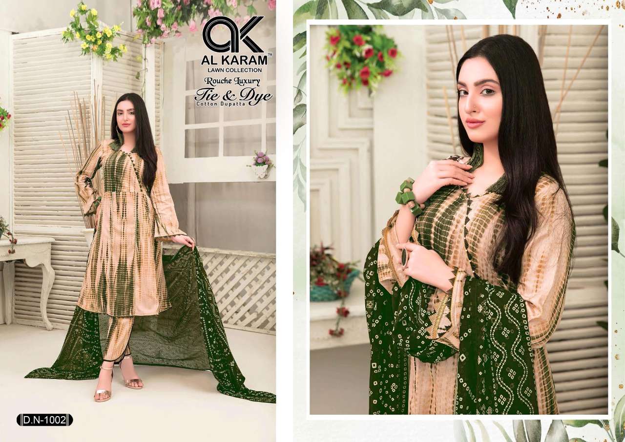 Al Karam Tye Dye - Karachi Coton - 01