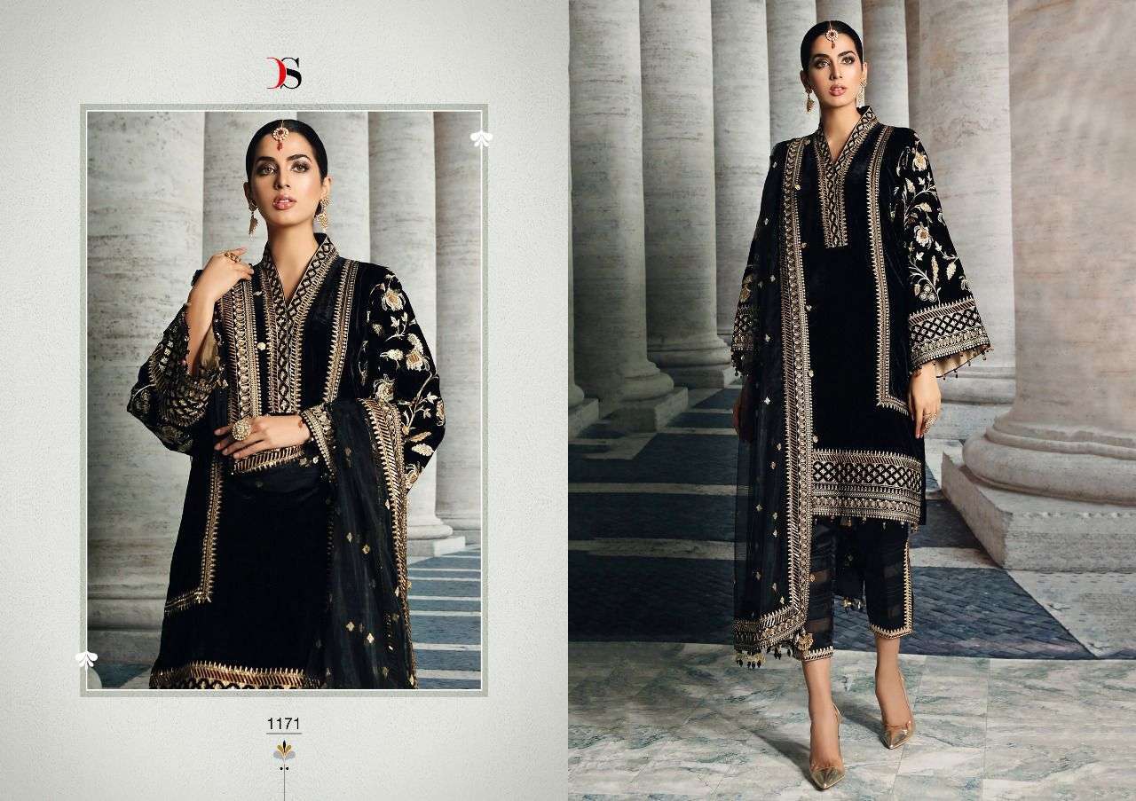 Anaya  Velvet Collection by DEEPSY SUITS - 01