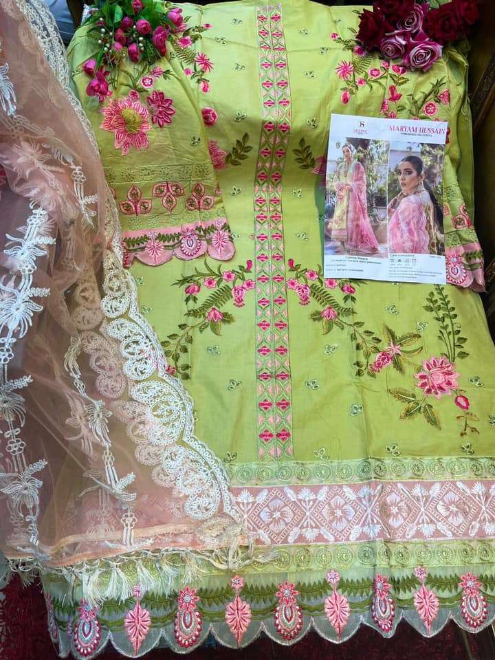 Maryam Hussain embroidered collcetion by DEEPSY -01A