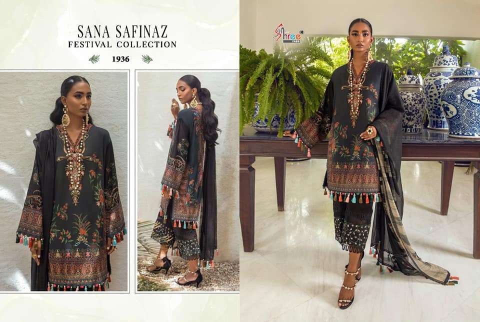 SHREE FABS SANA SAFINAZ FESTIVAL COLLECTION - 1936