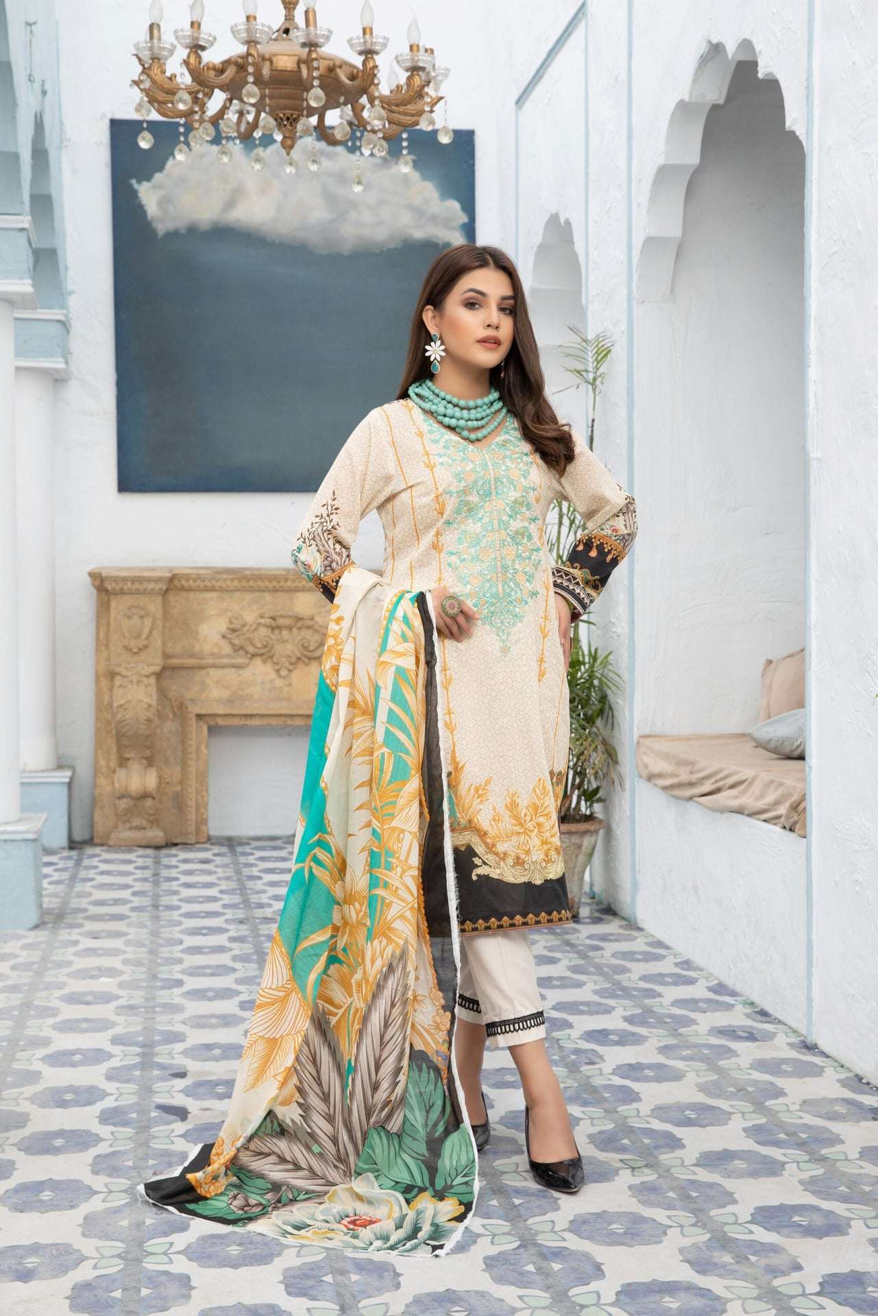  SUBHATA FESTIVE EMBROIDERD LAWN COLLECTION - 03