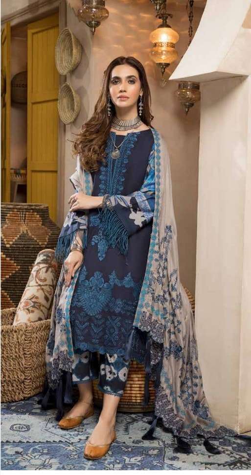 Charizma Aniq Embroidered Shree Fabs Cotton Pakistani Patch Work Suits –  Kavya Style Plus
