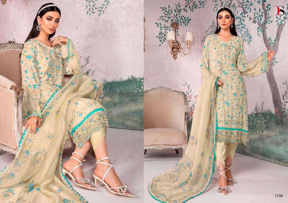 Deepsy Maria B Pashmina - 1236