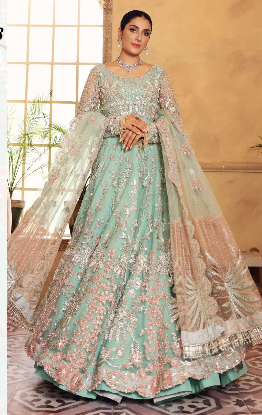 Elaf Bridal Collection 2021 - EBC – 3 Aquamarine