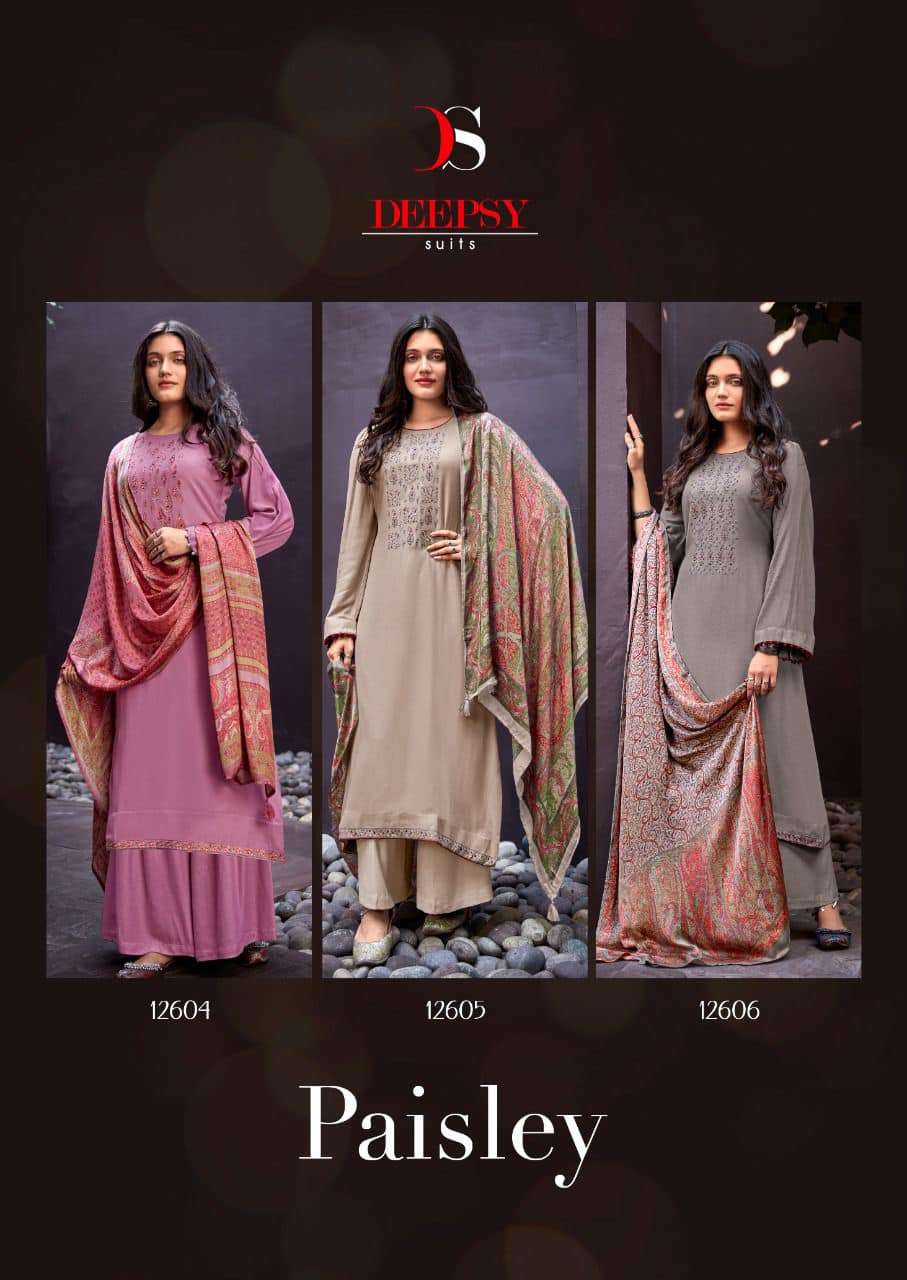 PAISELY  by DEEPSY SUITS - 12601-12606(set of 6)