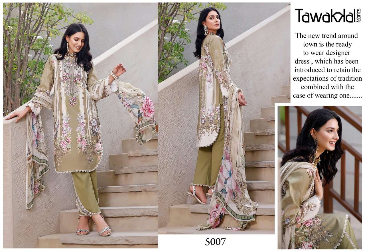 TAWAKKAL OPULENCE LUXURY COTTON VOl 5 - 5002