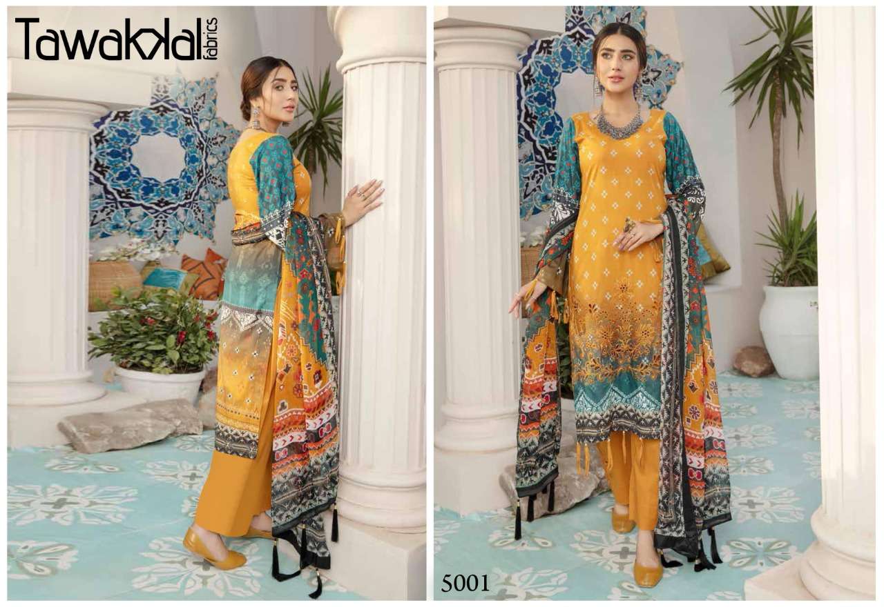 TAWAKKAL OPULENCE LUXURY COTTON VOl 5 - 5010