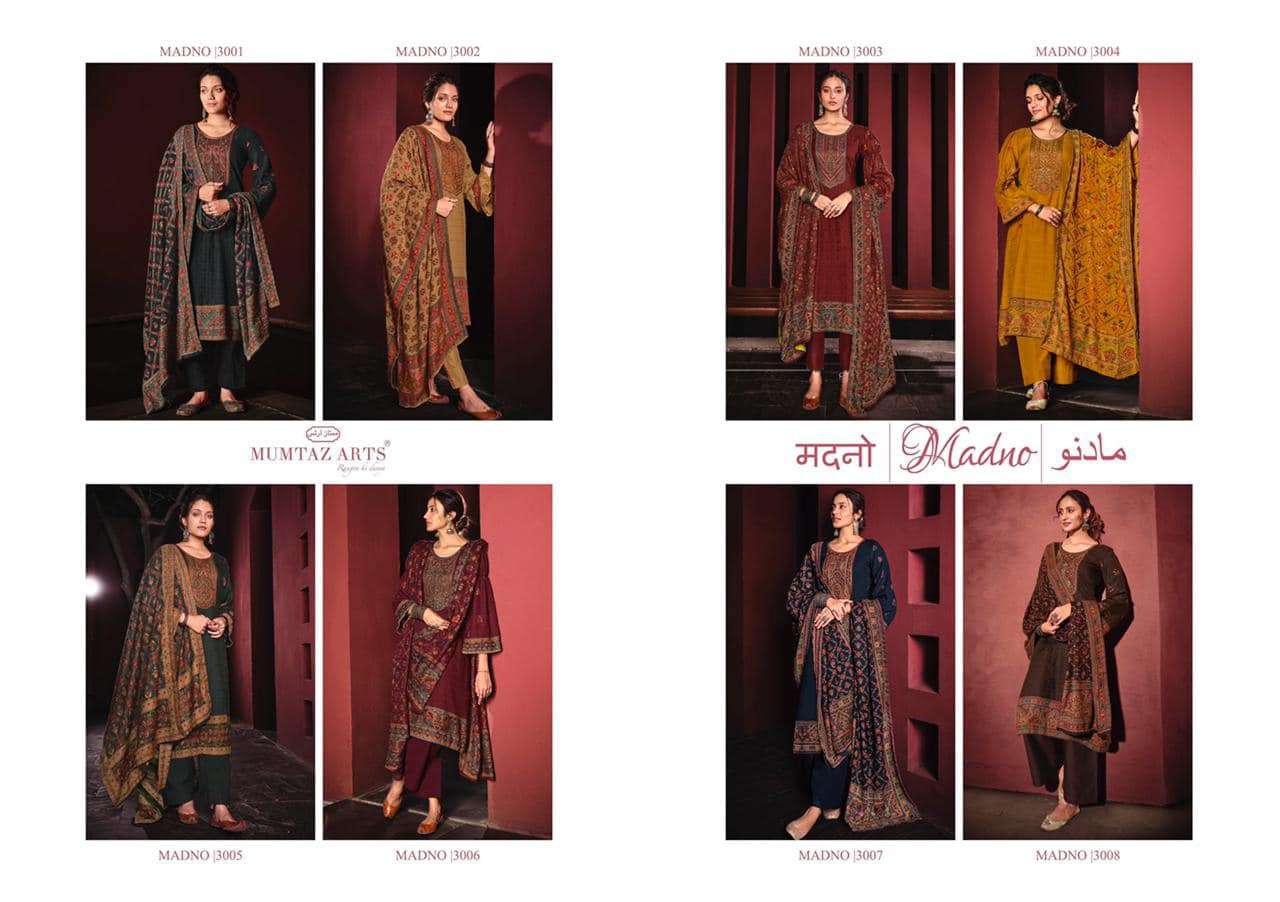MUMTAZ ARTS MADNO COTTON -3001-3008