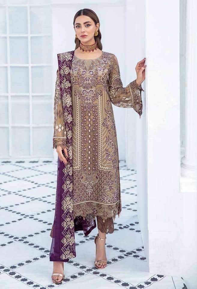  Ramsha Chiffon Collection Vol -21 - 01